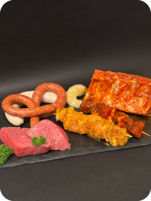 Plateau barbecue pour 2 personnes