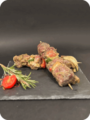 Brochette d'agneau