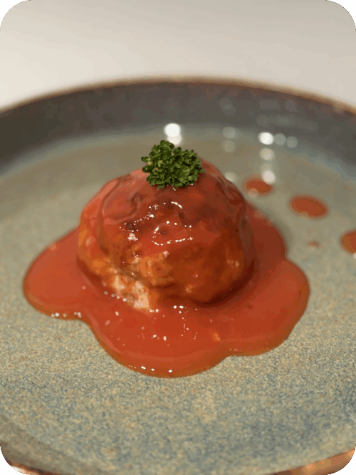 Boulette sauce tomate