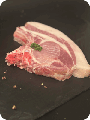 Côte de porc à l'ancienne