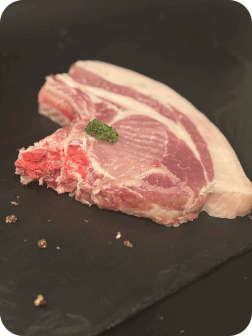 Côte de porc à l'ancienne