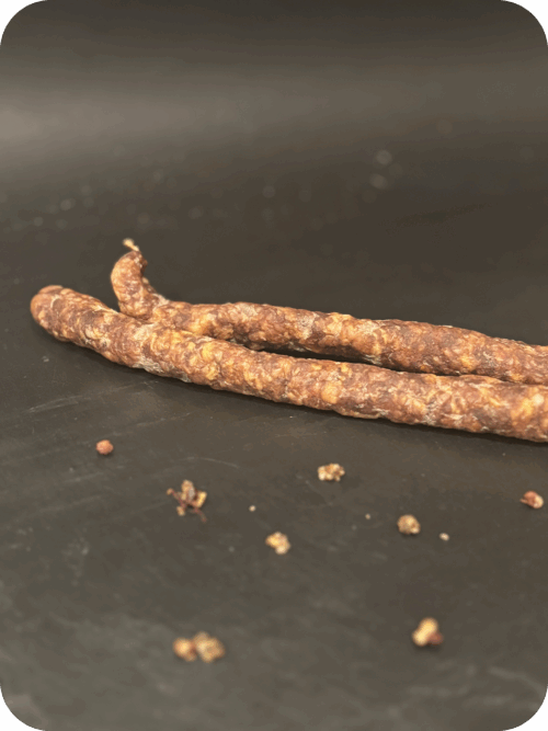 Merguez d'agneau fumé