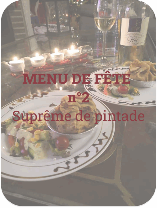 Menu de fête 2 - A Menu de fête 2