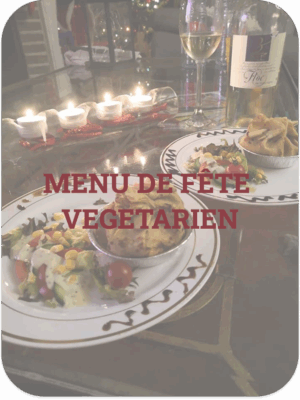 Menu de fête végétarien