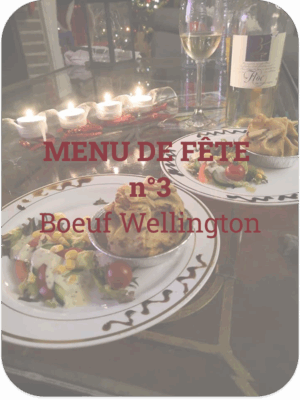 Menu de fête 3